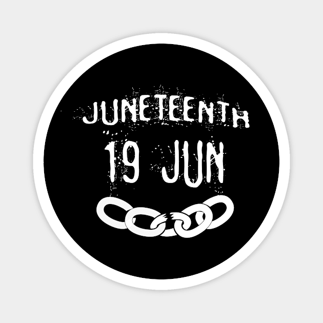 Juneteenth 19 June Magnet by GloriaArts⭐⭐⭐⭐⭐